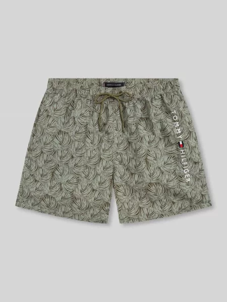 Kąpielówki Tommy Hilfiger z nadrukiem