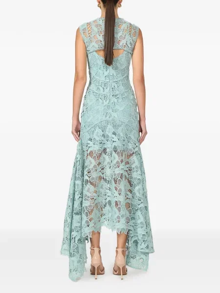 Rochie Costarellos din dantelă albastru
