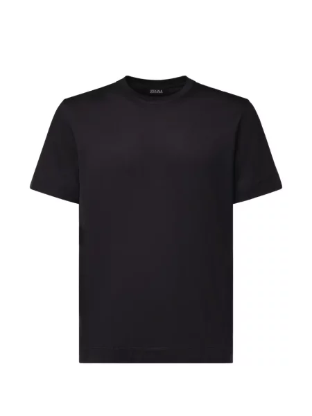 Tricou Zegna cu decolteu rotund albastru