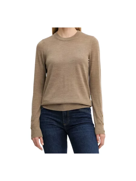 Sweter Michael Kors z wełny merino zielony