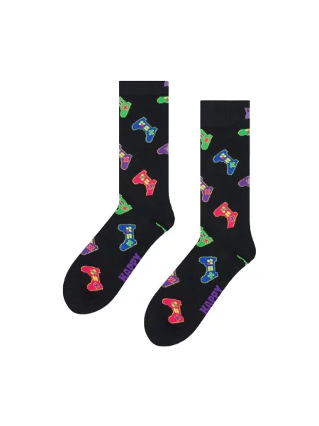 Zokni Happy Socks fekete