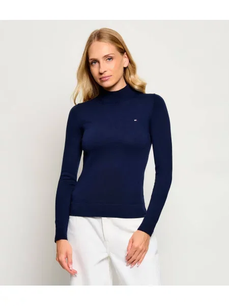 Pulover Tommy Hilfiger cu guler înalt