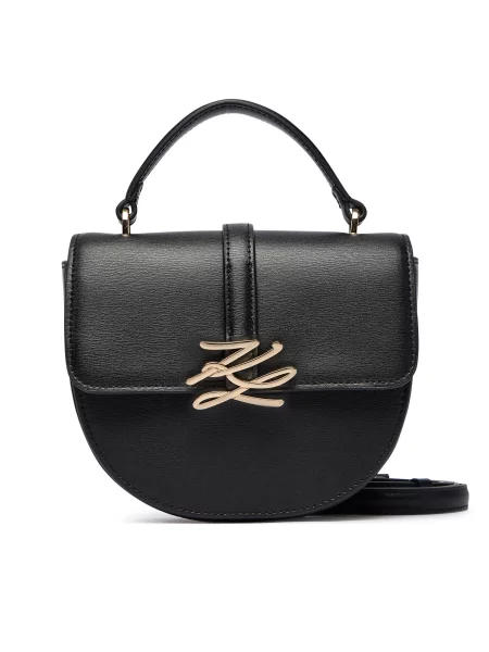 Karl Lagerfeld Ručna torbica K/Autograph zlatna crna