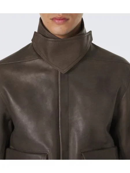 Geanta de piele Rick Owens negru