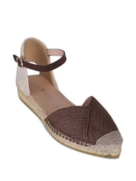 Espadrile Ron White alb