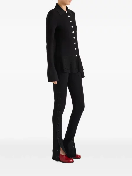 Pantaloni Proenza Schouler stretch negru