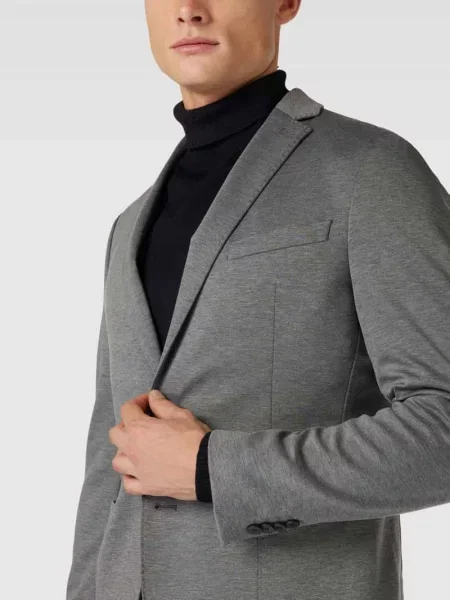Marynarka jednorzędowa na dwa z domieszką S.oliver Black Label