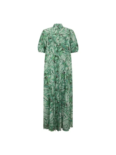 Sukienka Alberta Ferretti zielona