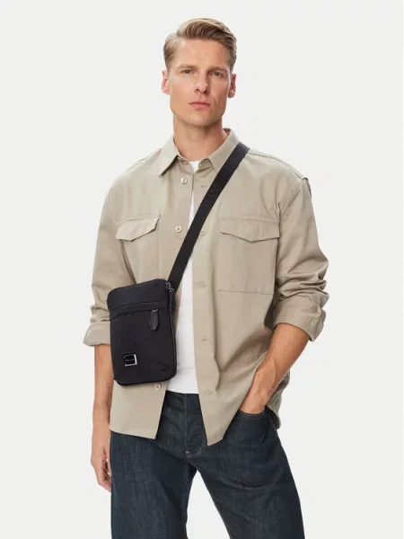 Crossover torbica Emporio Armani crna