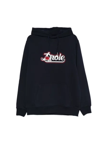 Bluza z kapturem Drole De Monsieur z kapturem niebieska