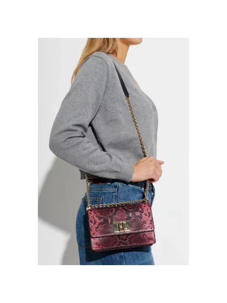 Torebka Furla skórzana różowa