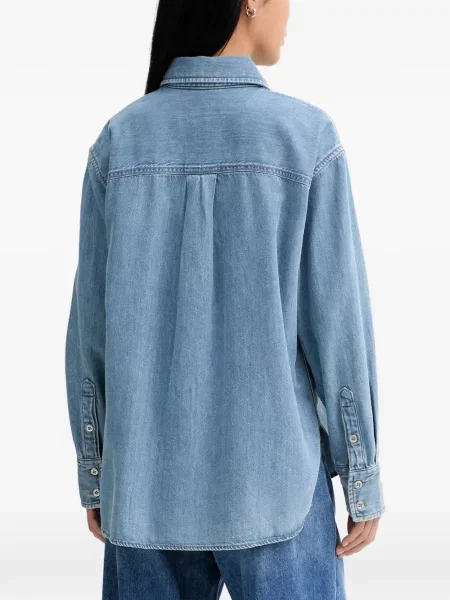 Cămașă Rag & Bone albastru