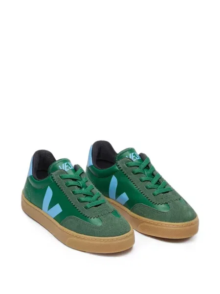 Sneakersy dziecięce Veja Volley zielone