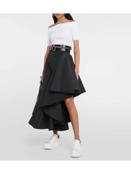 Bőr sportcipő Alexander Mcqueen fehér
