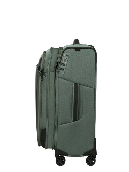 Чемодан Samsonite зеленый