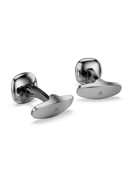 Swarovski férfi fém kristályos mandzsettagombok UNA
