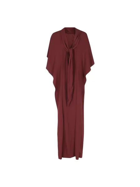 Sukienka maxi Alberta Ferretti czerwona