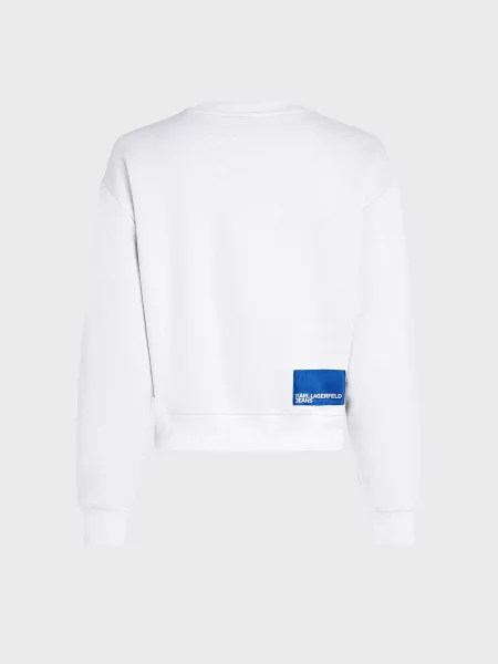 Свитшот Karl Lagerfeld Jeans белый
