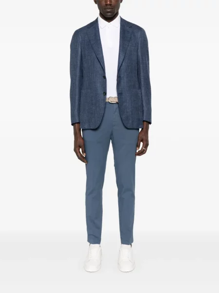 Pantaloni Incotex stretch albastru