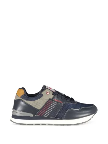 Csíkos hálós sneaker Carrera kék