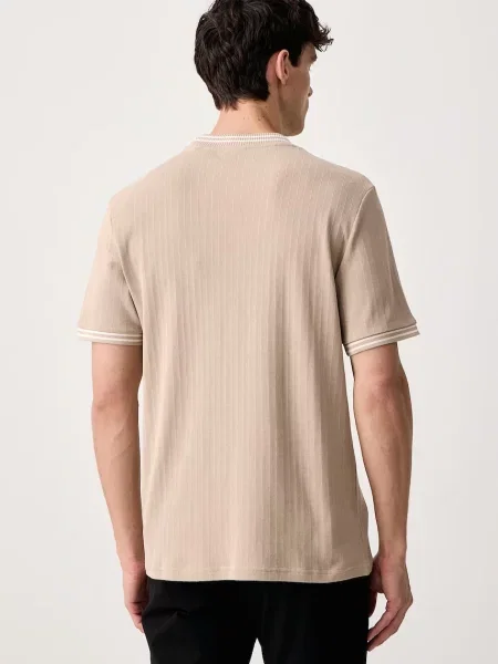 Guess Tricou Alb bej