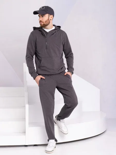 ISSA Plus Спортивний костюм без підкладки сірий