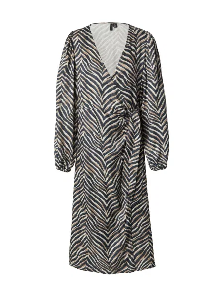 VERO MODA Rochie VMVina brocart / negru alb