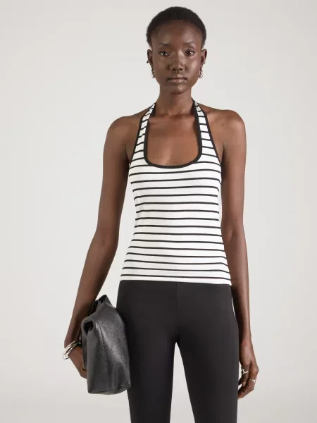 Studioselect Top Ida negru alb
