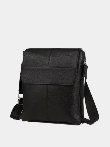 RoyalBag Мессенджер Шкіра чорний