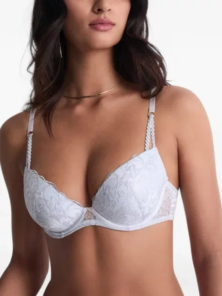 Sutien Aubade din satin alb