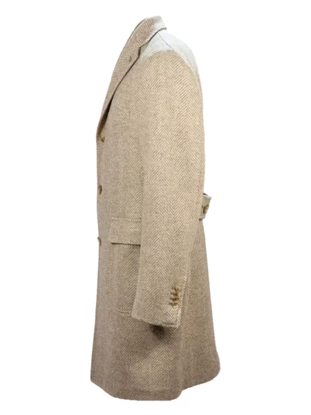 Palton Tagliatore cu model herringbone