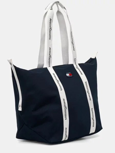 Geantă de mână Tommy Jeans bej
