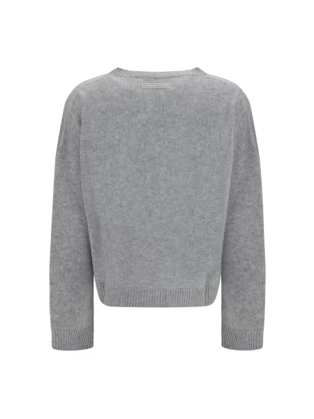 Sweter Fabiana Filippi szary