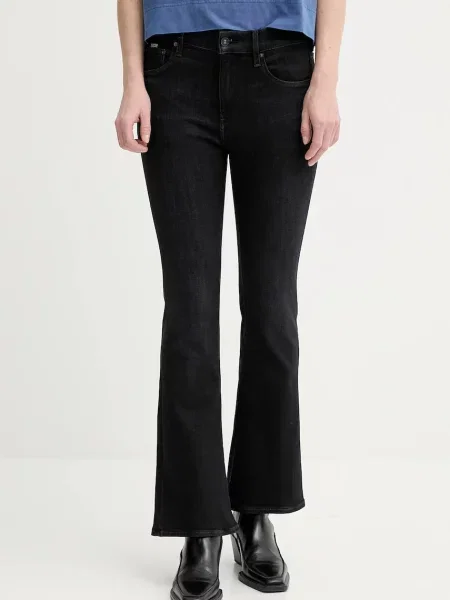 G-Star jeans high waist negru