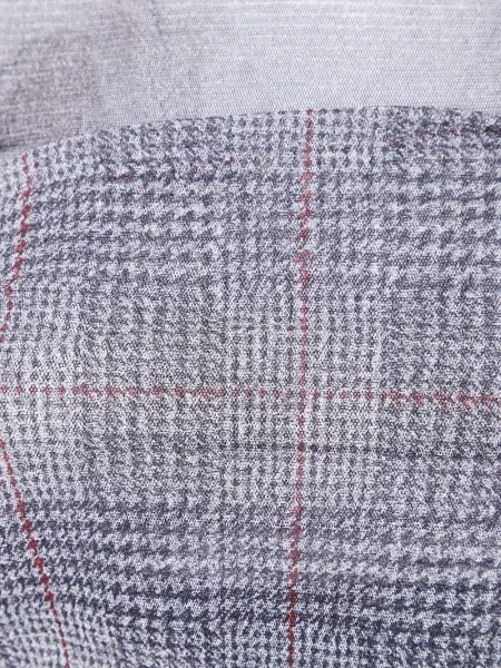 Rochie maxi Jean Paul Gaultier în carouri plasă de costum gri