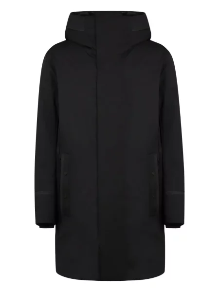 Geacă parka Fusalp cu glugă negru