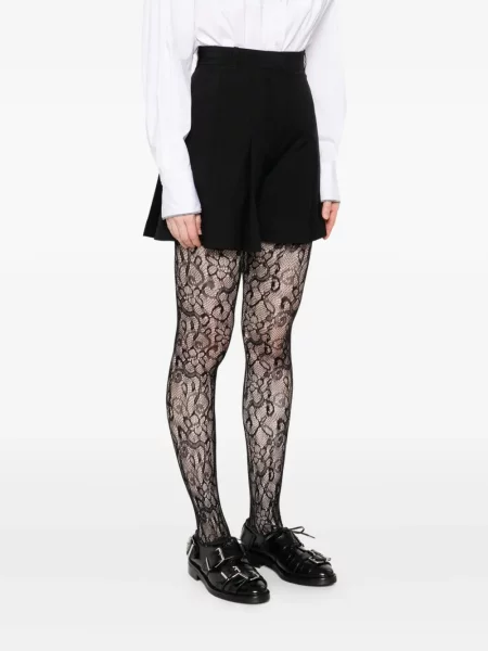 Szorty Alexander Mcqueen plisowane czarne