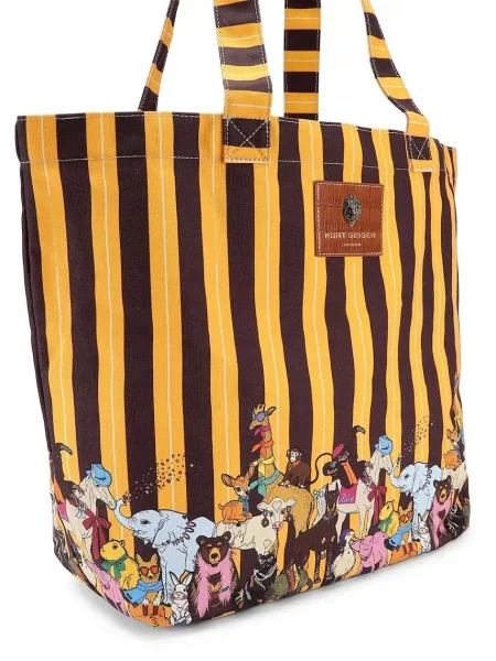 Kurt Geiger London kabelka typu shopper dámska hnedá