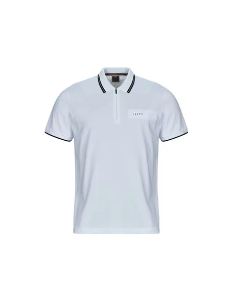 Polo majica Jack & Jones s kratkimi rokavi bela