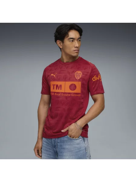 PUMA koszulka wyjazdowa Valencia CF Akcesoria XXL czerwony