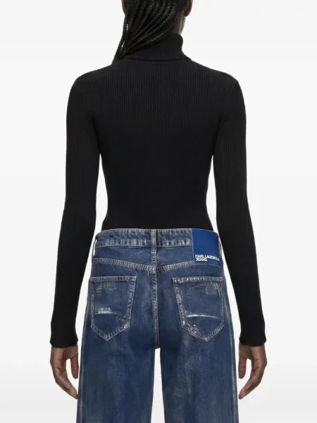 Ușor pulover Karl Lagerfeld Jeans negru