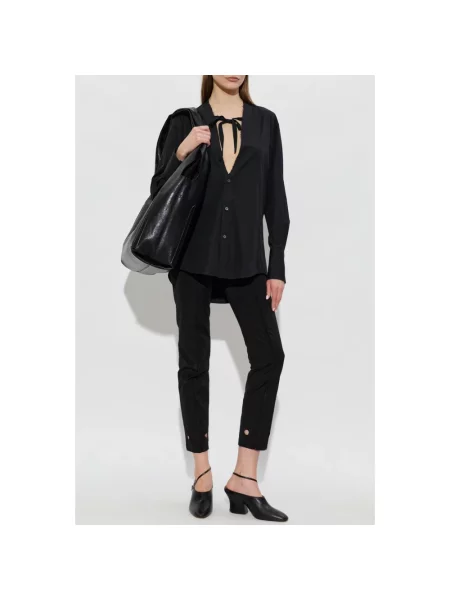 Spodnie Mm6 Maison Margiela czarne