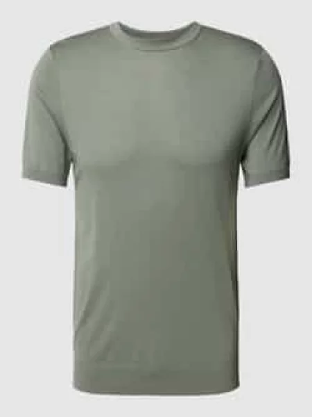 T-shirt w jednolitym kolorze Profuomo