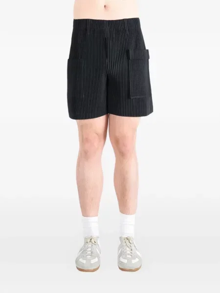 Bermude Homme Plisse Issey Miyake negru