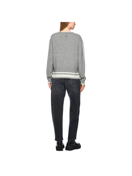 Sweter Marc Cain z kaszmiru szary
