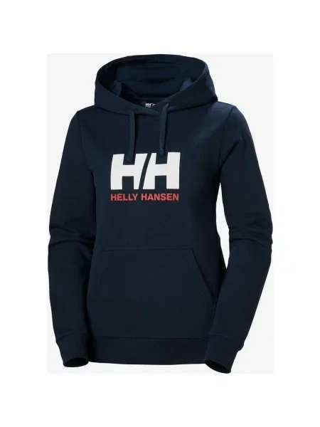 Bluza z kapturem Helly Hansen Logo granatowa XL niebieska