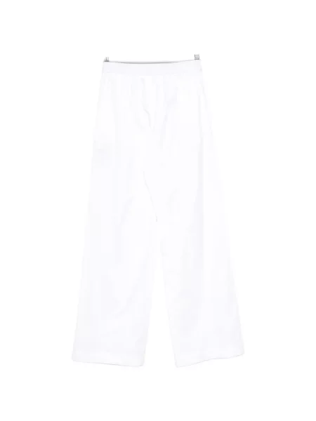 Pantaloni Eleventy alb