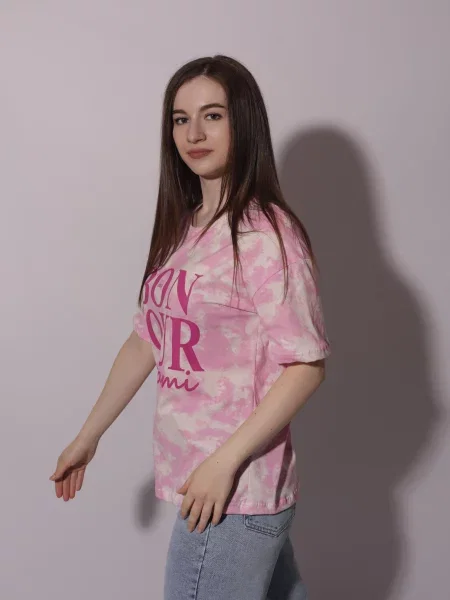 Футболка Stream розовая