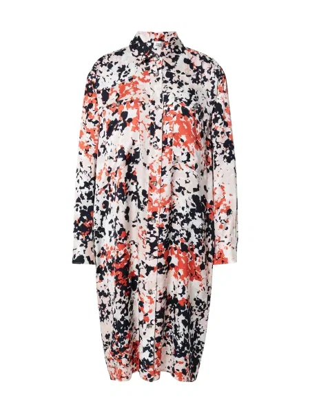 Twist & Tango Košulja haljina Blake narančasta / pastelno roza / crna bijela