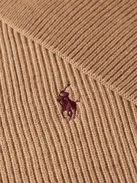 Szal Polo Ralph Lauren brązowa